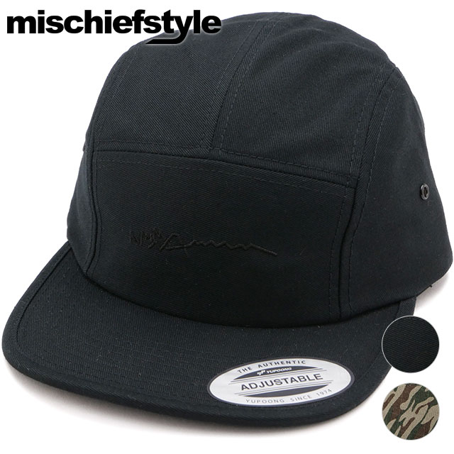 ミスチーフスタイル mischiefstyle ジョウモウサンザンロゴ ジェットキャップ （OG010 FW23） JOMOSANZAN LOGO JET CAP メンズ・レディース 帽子 フリーサイズ 上毛三山