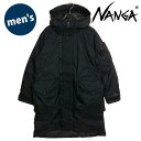 ナンガ NANGA メンズ オーロラ ダウンフィールド ハーフコート （ND2341-1C304 FW23） M AURORA DOWN FIELD HALF COAT アウトドア アウター 防水透湿 ダウンパーカー モッズコート BLK 黒 ブラック系【s】【e】