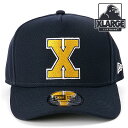 エクストララージ XLARGE ニューエラ バーシティキャップ （101234051009 FW23） XLARGE × NEWERA VARSITY CAP メンズ・レディース コラボ 帽子 Dフレームトラッカー フリーサイズ NAVY