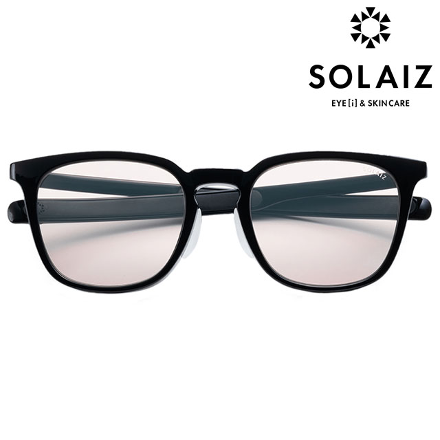 ソライズ SOLAIZ サングラス ウエリントン [SLD-005 FW24] Daily Use Collection メンズ・レディース 眼鏡 メガネ アイケア エイジングケア BK/L.GRY