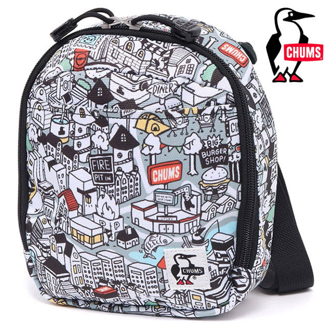 チャムス CHUMS リサイクル ヒッポ ショルダー （CH60-3847 FW24） Recycle Hippo Shoulder メンズ・レディース 鞄 縦型スモールショルダーバッグ City（Z328）