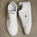 【7/31まで!最大100%ポイントバック!】ラコステ LACOSTE スニーカー ライト ベース (48SMA0113-21G FW24) M LITE BASE 224 1 SMA メンズ 靴 シューズ WHT/WHT