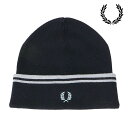 【8/31まで!最大100%ポイントバック!】フレッドペリー FRED PERRY ツインティップドメリノウールビーニー (C9150-L51 FW24) TW...