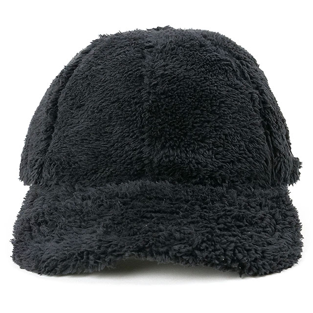 ニューエラ NEW ERA キャップ ミンクフリース [14307545 FW24] 9TWENTY Velocro Strap メンズ・レディース 帽子 ベルクロストラップ サイズ調整可能 ブラック 正規取扱店