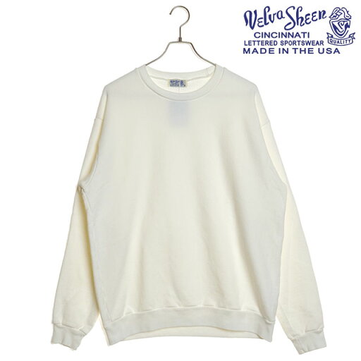 【8/31まで!最大100%ポイントバック!】ベルバシーン VELVA SHEEN ニュークルー (162210P FW24) NEW CREW メンズ トップス トレーナー スウェットシャツ WHITE【ts】 正規取扱店 【8/31まで!最大100%ポイントバック!】ベルバシーン VELVA SHEEN ニュークルー (162210P FW24) NEW CREW メンズ トップス トレーナー スウェットシャツ WHITE【ts】 正規取扱店