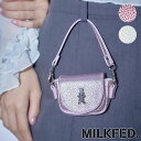 【5/31まで!最大100%ポイントバック!】コラボ ミルクフェド MILKFED. ラニー ウサギ ミニポーチ (103244054011 FW24WINTE...