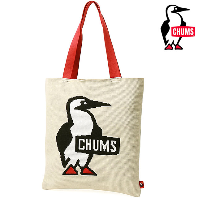 【最大100%ポイントバック!】チャムス CHUMS ジャガードニットトートバッグ [CH60-3935 SS25] Jacquard Knit Tote Bag メンズ・レディース 鞄 肩掛け ブービーロゴ Booby 【メール便可】 正規取扱店