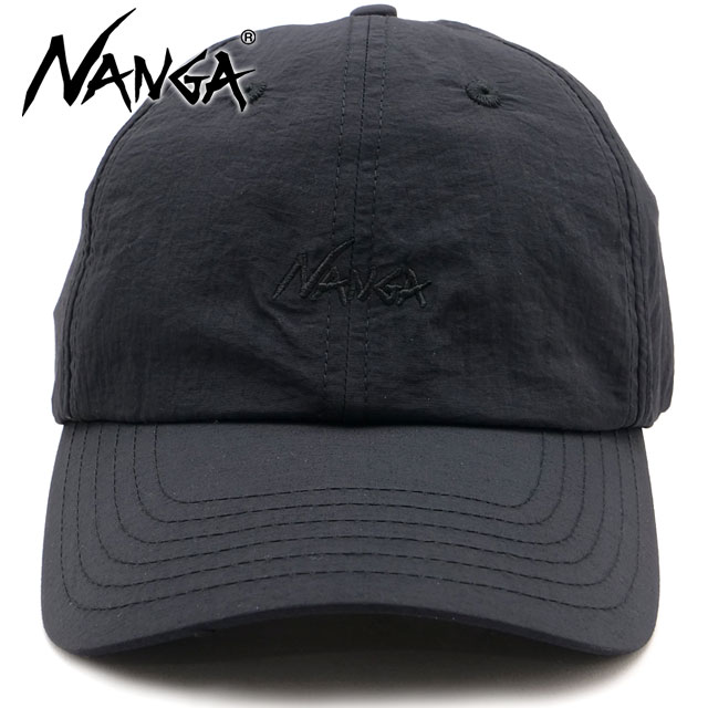 【最大100%ポイントバック】ナンガ NANGA ナイロンタッサー ベースボールキャップ [NA2311-3B509 SS25] NYLON TUSSER BB CAP メンズ・レディース 帽子 フリーサイズ アウトドア BLK 正規取扱店