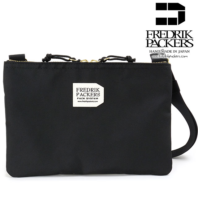 樂天商城 - FREDRIK PACKERS フレドリックパッカーズ ホリゾンタル ショルダーM [SS25] 420D HORIZONTAL SHOULDER(M) メンズ・レディース 鞄 ショルダーバッグ サコッシュバッグ 旅行 BLACK 正規取扱店