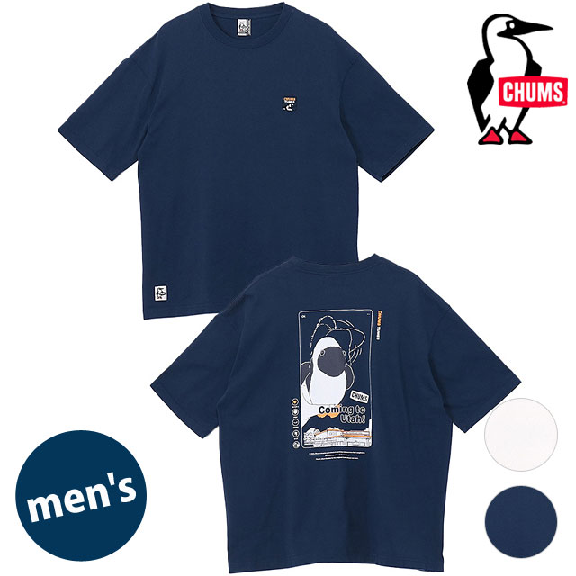 樂天商城 - 【20%OFF/SALE】CHUMS チャムス チャムスチューンズTシャツ [CH01-2784 SS25Q2] M CHUMS Tunes T-Shirt メンズ トップス 半袖 USAコットン オーバーサイズ 【メール便可】 正規取扱店【ts】【e】