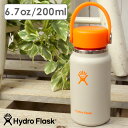限定モデル ハイドロフラスク Hydro Flask ネオン 200ml マイクロ ハイドロ (8902060170251 FW25) NEON 200ml MICRO HYDRO メンズ・レディース ステンレスボトル 水筒 直飲み 保温 保冷 アウトドア オフィス ジム NeonOrange 正規取扱店