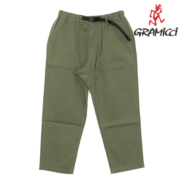 樂天商城 - Gramicci グラミチ ルーズテーパードパンツ [G103-OGT FW25] LOOSE TAPERED PANT メンズ ボトムス くるぶし丈パンツ オーガニックコットン SAGE 正規取扱店