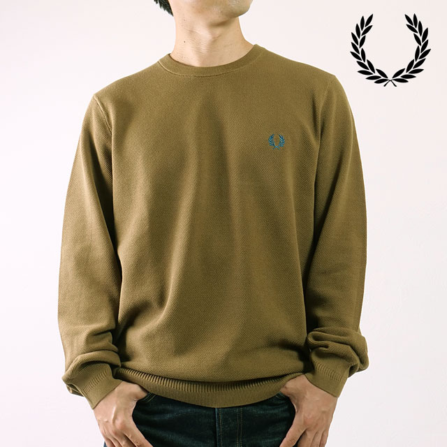 楽天市場】FREDPERRY フレッドペリー（カラーブラウン）（ニット