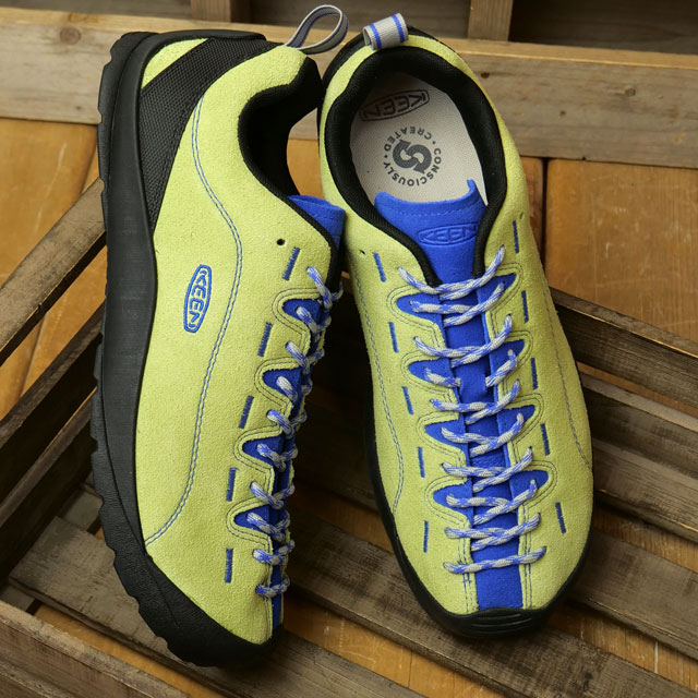 キーン KEEN スニーカー ジャスパー [1031018 FW25] M JASPER メンズ 靴 アウトドア シューズ ROGUE-GREEN/DAZZLING-BLUE 正規取扱店【ts】【e】