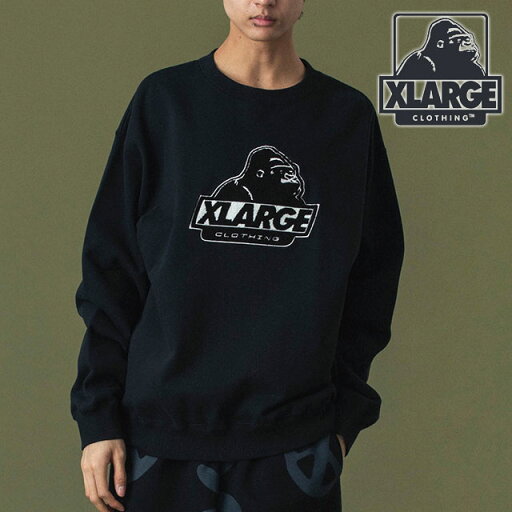 エクストララージ XLARGE オールドOG クルーネックスウェットシャツ (101253012002 FW25) OLD OG CREWNECK SWEATSHIRT メンズ トップス プルオーバー トレーナー BLACK 正規取扱店 エクストララージ XLARGE オールドOG クルーネックスウェットシャツ (101253012002 FW25) OLD OG CREWNECK SWEATSHIRT メンズ トップス プルオーバー トレーナー BLACK 正規取扱店