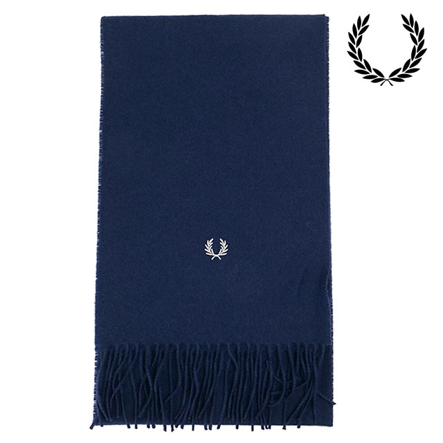 フレッドペリー FRED PERRY ラムスウールスカーフ [C4126-608 FW25]　フレッド・ペリー FREDPERRY LAMB..