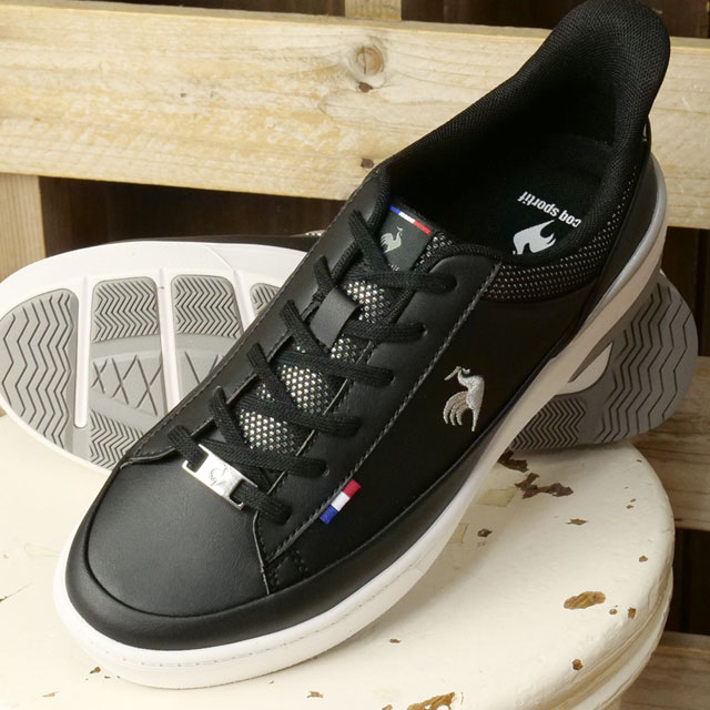 【最大100%ポイントバック!】ルコック le coq sportif スニーカー LCS セーヴル リフト II SI [LU5FRS74LZ FW25] LCS SEVRES LIFT II SI レディース 靴 シューズ 防水 BKWH ブラック/ホワイト 正規取扱店