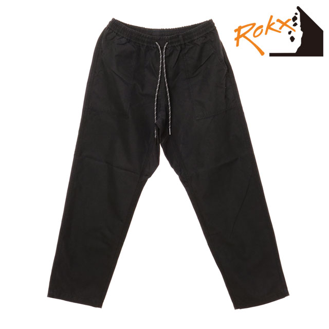 【在庫限り】ロックス ROKX ベイカーストリングス [RXCS251221 FW25] BAKE STRINGS メンズ ボトムス ロングパンツ クライミングパンツ BLACK 正規取扱店【ts】