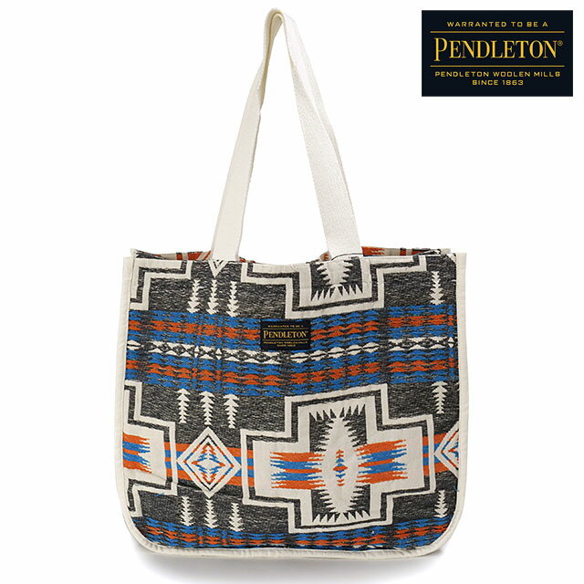 Rakuten - 【40%OFF/SALE】PENDLETON ペンドルトン ジャガードトート [PDT-000-253038 FW25] JAQUARD TOTE メンズ・レディース 鞄 トートバッグ 肩掛け CHARCOAL 正規取扱店【ts】【e】