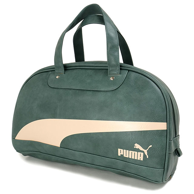 プーマ PUMA ヴィンテージ PUミニボストン [J20325 FW25] 17L VINTAGE メンズ・レディース 鞄 旅行 トラベル ジムバッグ GREEN 正規取扱店