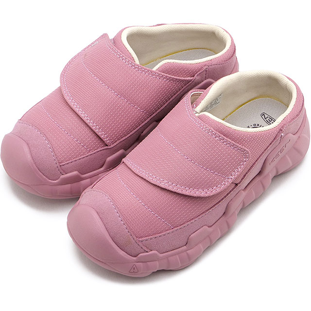 Shoetime アウトフィットストアの【40%OFF/SALE】KEEN キーン スニーカー チルドレン ハイパウザー ラップ [1031410 FW25] CHILDREN HYPOWSER WRAP キッズサイズ 子供靴 スリッポン シューズ LILAS/GIGGLE-PINK 正規取扱店【ts】【e】｜アングル2