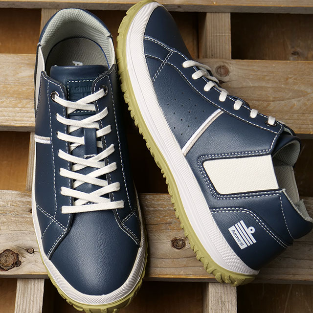 【最大100%ポイントバック】アドミラル Admiral スニーカー エラ [AD-902 FW25] ELLA レディース 靴 カジュアルシューズ サイドゴア 抗菌防臭インソール Dark-Blue 正規取扱店