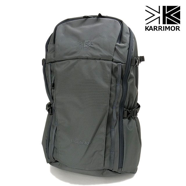 カリマー KARRIMOR リュック トリビュート 40 [501233-1210 FW25] 40L tribute 40 メンズ・レディース 鞄 アウトドア バックパック デイパック Dark-Charcoal 正規取扱店