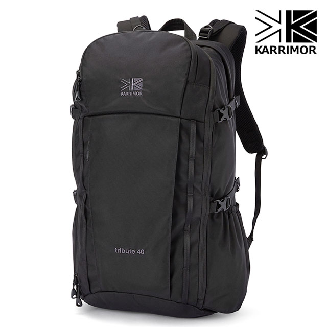樂天商城 - カリマー リュック KARRIMOR デイパック tribute 40 リュックサック トリビュート デイパック バックパック 大容量 40L A4 B4 ノートPC 2層 ファスナー トレッキング メンズ レディース [501233-9000 FW25] 正規取扱店