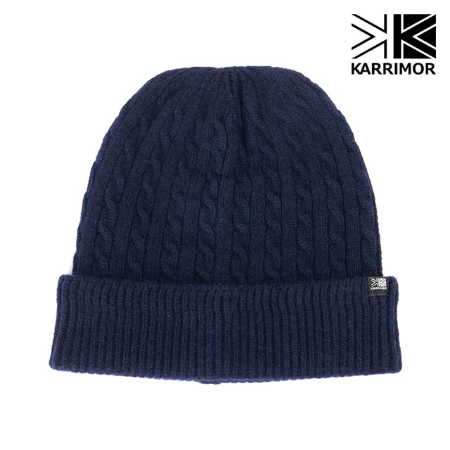 Cap, Hat - 【20%OFF/SALE】KARRIMOR カリマー ウールビーニー [200209-5000 FW25] wool beanie メンズ・レディース 帽子 アウトドア ニットキャップ Navy 【メール便可】 正規取扱店【ts】【e】