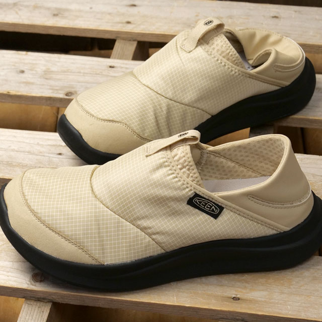 返品送料無料 キーン KEEN スニーカー ワイザー [1031157 FW25] M WHYSER メンズ 靴 アウトドア モックシューズ スリッポン SAFARI/BLACK 正規取扱店