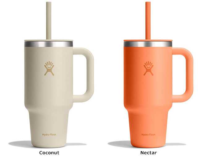 Shoetime アウトフィットストアのHydro Flask ハイドロフラスク オールアラウンド トラベルタンブラー 946ml [8901710 FW25] 32oz ALL AROUND TRAVEL TUMBLER メンズ・レディース ステンレスボトル 水筒 直飲み 保温 保冷 アウトドア オフィス ジム ハワイ 正規取扱店｜アングル3