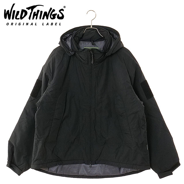 ワイルドシングス WILD THINGS ショート モンスターパーカー [WT25102SK FW25] SHORT MONSTER PARKA メンズ アウター ナイロンジャケット 撥水 BLACK 正規取扱店