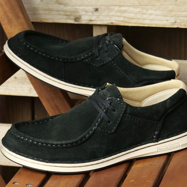 ビルケンシュトック BIRKENSTOCK レザーシューズ パサデナ [1029658 FW25] PASADENA メンズ 靴 ドイツ製 コンフォートシューズ 健康シューズ BLACK | SUEDE-LEATHER 正規取扱店