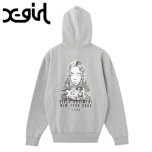 楽天市場】x-girl パーカー（柄カモフラージュ・迷彩）の通販