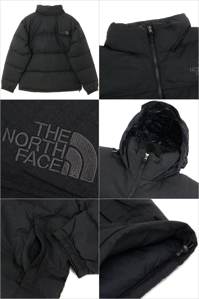 ザ・ノース・フェイス THE NORTH FACE ウーリーヌプシジャケット [ND92548-ZC FW25] Wooly Nuptse Jacket メンズ TNF アウトドア アウター ダウンジャケット 撥水 ミックスチャコール 正規取扱店