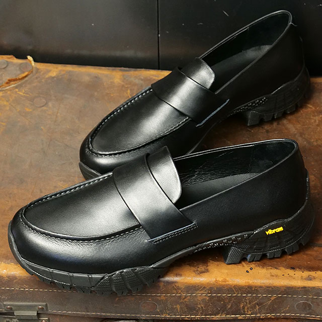 返品送料無料 ヨーク YOAK ノマドローファー [FW25] NOMAD LOAFER メンズ 靴 日本製 防水レザー ビブラムソール BLACK 正規取扱店