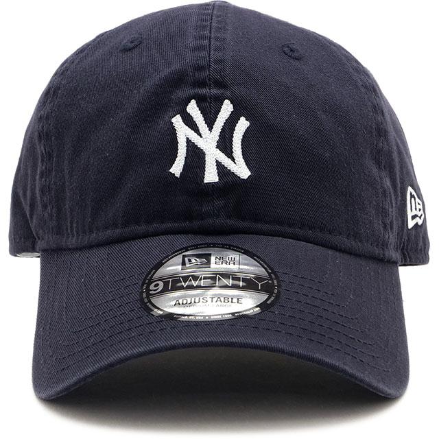 樂天商城 - ニューエラ キャップ NEW ERA CAP 9TWENTY チェーンステッチ ニューヨーク・ヤンキース [14668016 FW25] 920CS MLB CHAIN NEYYAN メンズ・レディース 帽子 ネイビー 正規取扱店