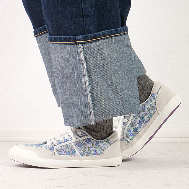 【最大100%ポイントバック】アドミラル Admiral スニーカー イノマー リバティ [AD-608 FW25] INOMER L LIBERTY レディース 靴 カジュアルシューズ White/Sax 正規取扱店