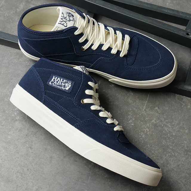 楽天市場】ヴァンズ half cab ハーフキャブ ネイビー navyの通販