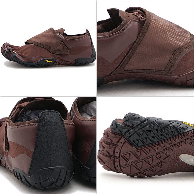 Shoetime アウトフィットストアのVibram FiveFingers ビブラムファイブフィンガーズ 5本指シューズ メンズ TRAILOPE [26M7503 SS26] 靴 ベアフット トレイルランニング アウトドア ブラウン Brown/Black 正規取扱店｜アングル3