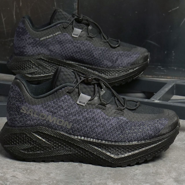 SALOMON サロモン スニーカー レディース エアロ グライド 4 グラベル ウィメンズ [L49175100 FW26] AERO GLIDE 4 GRVL W トレイルランニングシューズ トレランシューズ ランニングシューズ 軽量 クッション ブラック BLACK/ASPHALT/BLACK 正規取扱店