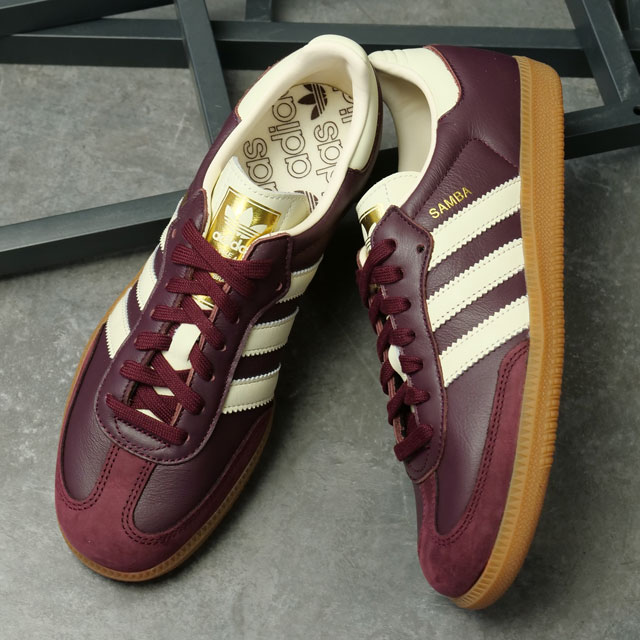 adidas samba LT ワインレッド　marron 週末まで出品 楽天市場】アディダス サンバ レディース（カラーワインレッド）の通販