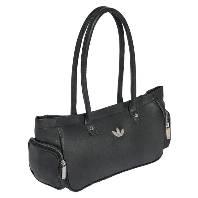 adidas Originals アディダス オリジナルス レディース EL ポケット バッグ（カーゴ スラウチー エロンゲーテッド バッグ）  EL POCKET BAG（CARGO SLOUCHY ELONGATED BAG） B'ADIGIRL Y2K ショルダーバッグ 横長 ブラック 正規取扱店