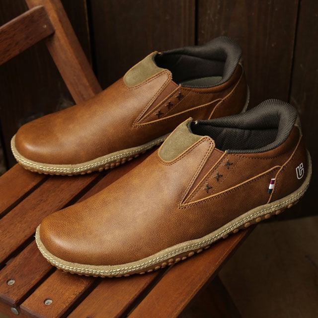 conqueror shoes コンカラー シューズ スニーカー メンズ フォギー ロウ ウォーターテックス [26FW-FL02 FW26] FOGGY LOW WATER-TEX 靴 レインシューズ 防水 防滑 雨の日 全天候型 ブラウン BROWN 正規取扱店