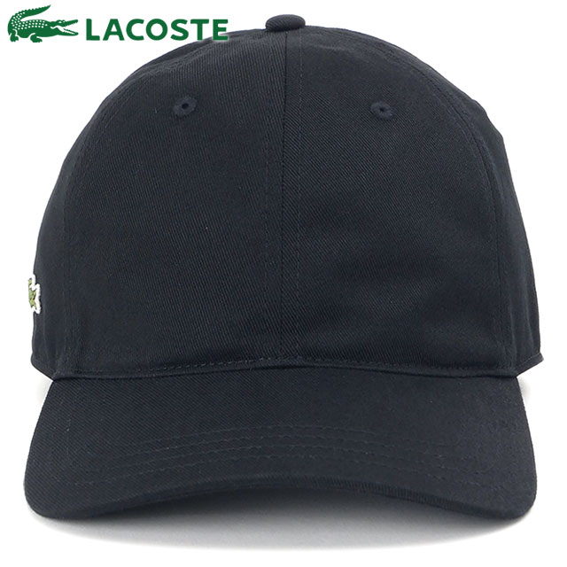 LACOSTE ラコステ フロントブランクコットンツイルキャップ [RK7384-99-031 FW26] ...