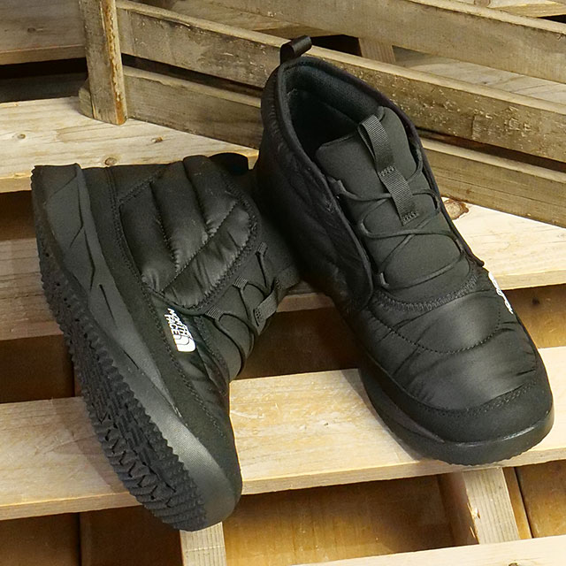 【先着で限定プレゼント】THE NORTH FACE ザ・ノース・フェイス ブーツ ヌプシ チャッカ ウォータープルーフ 3 [NF52681-KK FW26] Nuptse Chukka WP 3 メンズ・レディース ユニセックス ノースフェイス 靴 チャッカブーツ 防水 防寒 冬 黒 TNFブラック 正規取扱店