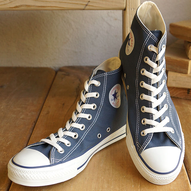 コンバース キャンバス オールスター ハイカット CONVERSE CANVAS ALL STAR HI ネイビー 靴 （32060185）【e】