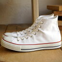 コンバース キャンバス オールスター ハイカット CONVERSE CANVAS ALL STAR HI オプティカルホワイト 靴 （32060183）