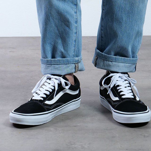 ヴァンズ VANS オールドスクール OLD SKOOL バンズ BLACK/WHITE （VN000D3HY28）