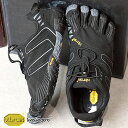 Vibram FiveFingers ビブラムファイブフィンガーズ メンズ MNS V-TRAIL BLACK/GREY ビブラム ファイブフィンガーズ 5本指シューズ ベアフット 靴 (17M6901)【コンビニ受取対応商品】